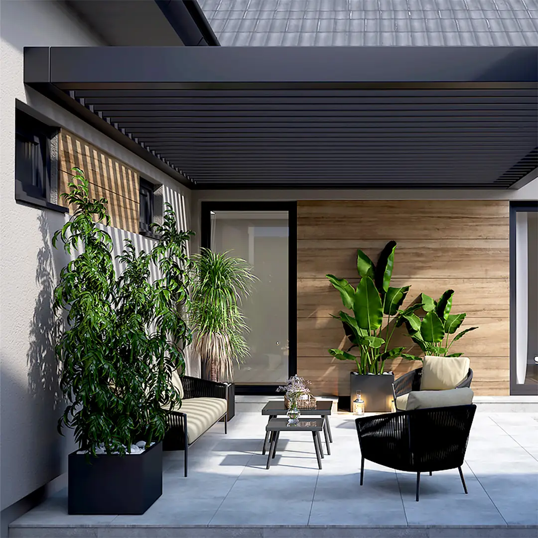 Prikaz terase kuće u Vinkovcima