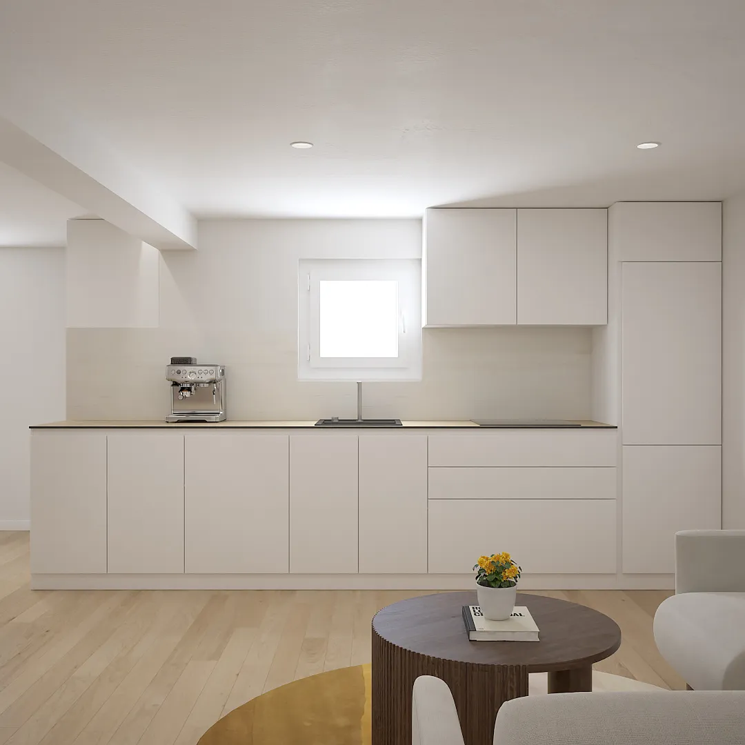 Prikaz kuhinje u uredu