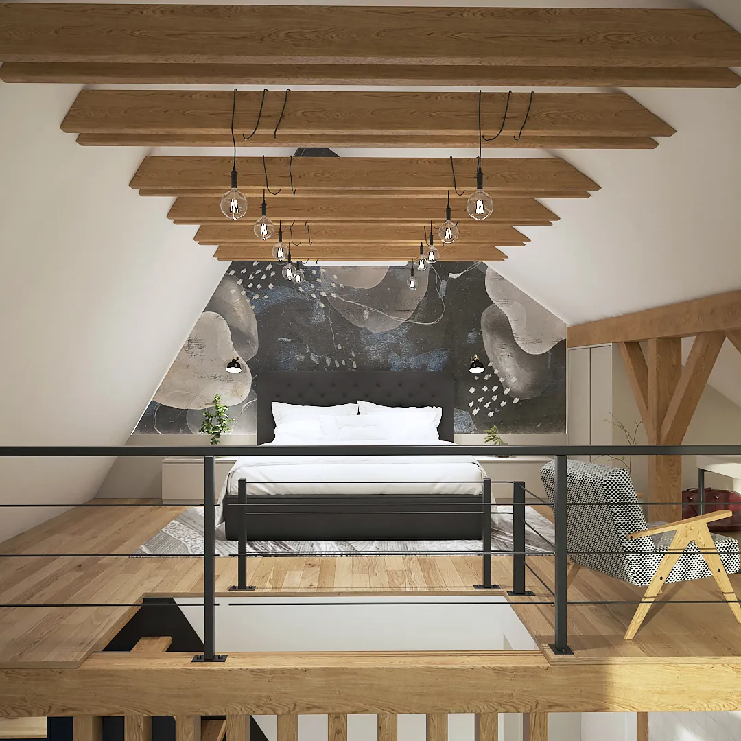 Prikaz spavaće sobe na galeriji